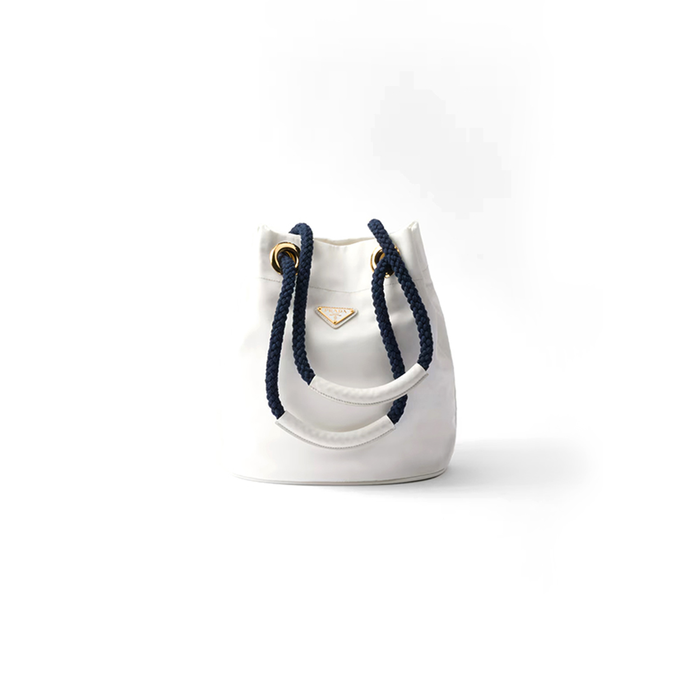 Pra*a mariner re-nylon small bucket bag 1be082 (28*23.5*16.8cm)